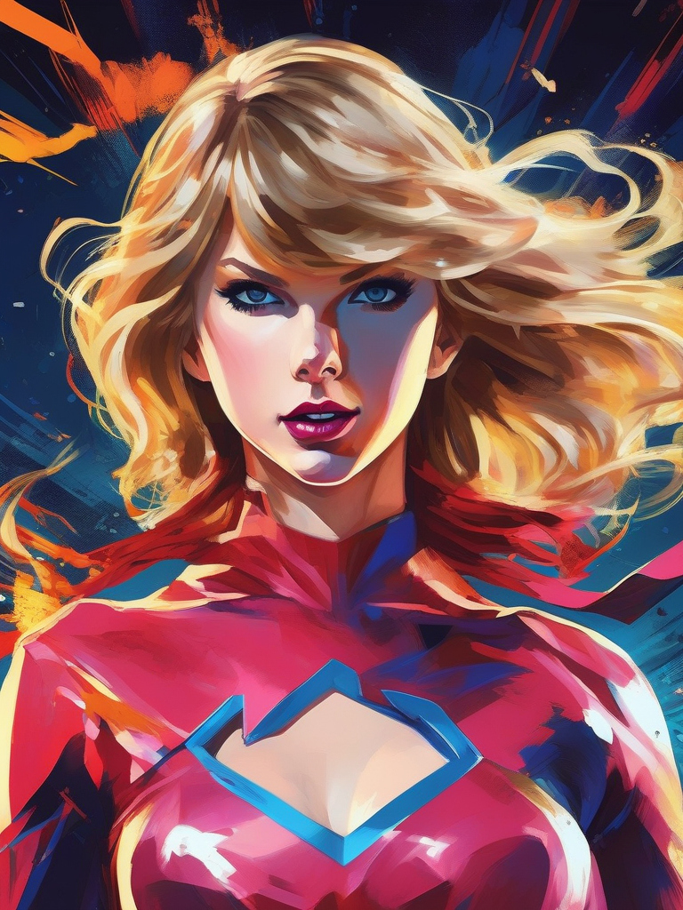 taylor swift wonder woman hero iconic pic
