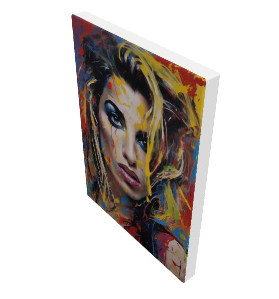 amy-winehouse-wall-art a beautiful abstract canvas art pront of amy winehouse