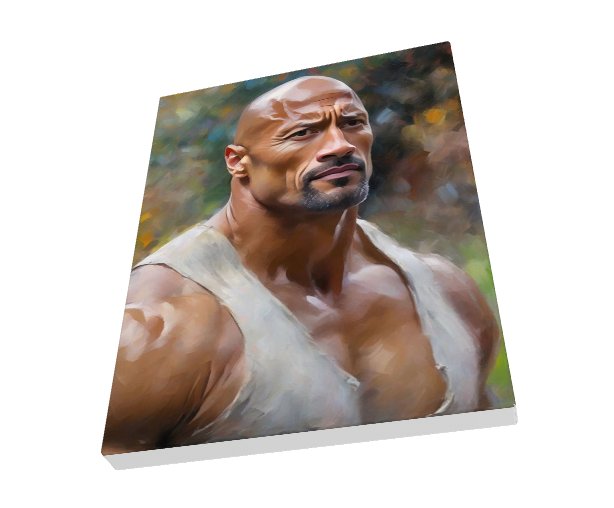 rock-the-dwayne-johnson-prints dwayne johnson portrait print